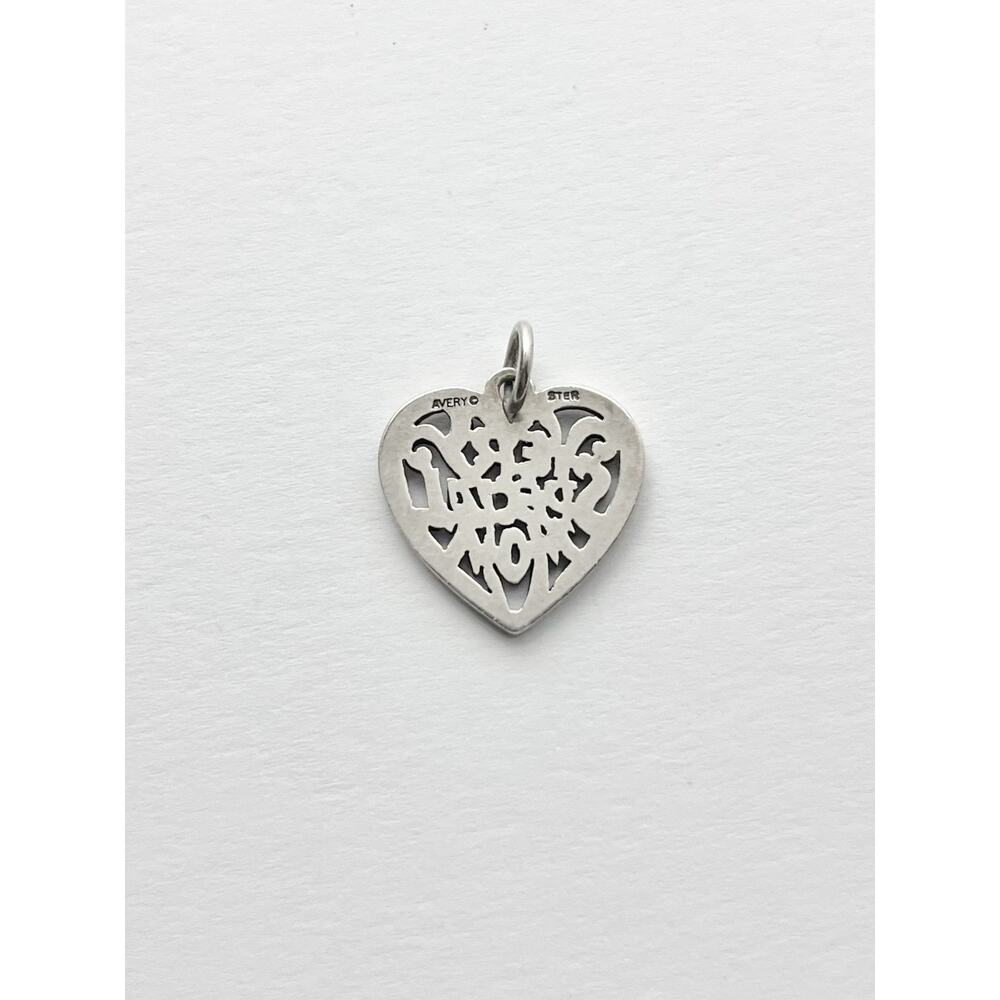 James Avery .925 Sterling Silver “Very Special Mom” Heart Charm - Picture 5 of 6